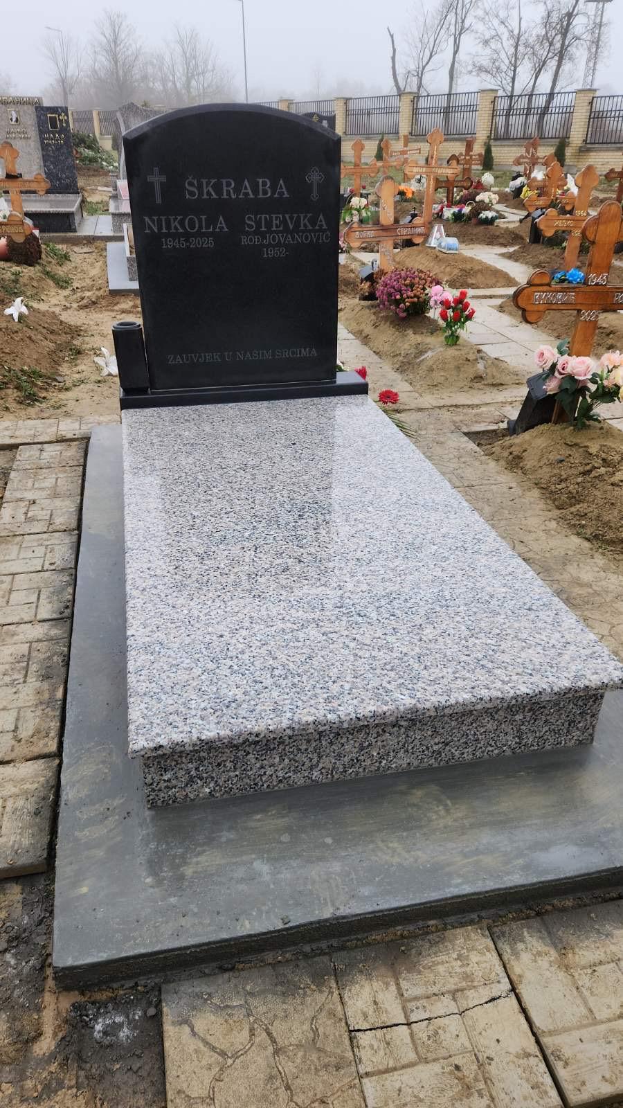 Nadgrobni spomenik — Gerber-granit